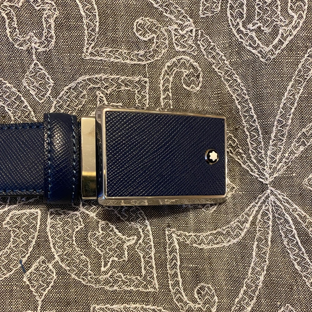 Genuine Mont Blanc Belt